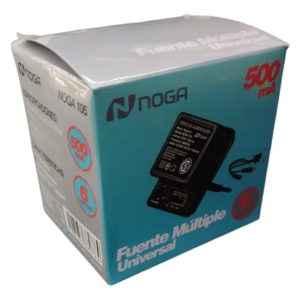 FUENTE NOGA MULTIVOLTAGE 500MA