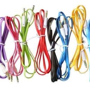CABLE MINIPLU 3.5 M/M 1M COLOR