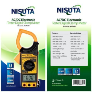 PINZA AMPERIMETRICA + TESTER