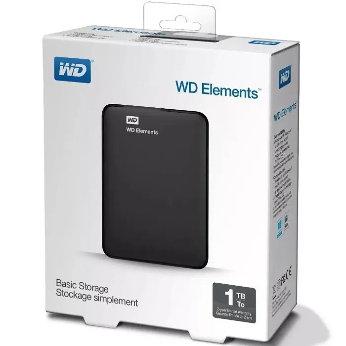 DISCO EXT WD 1TB ELEMENTS