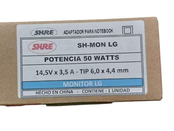 FUENTE MONITOR LG 50W