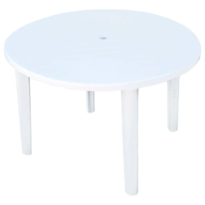 MESA REDONDA PLASTICA